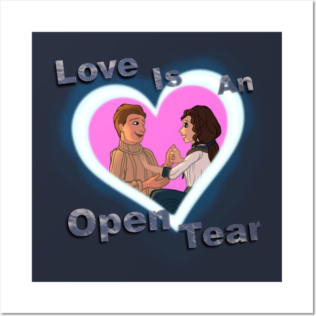 Love is an Open Tear Wall Art by ToyboyFan